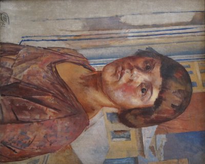 Portrait of Irina Mstislavsky by Kuzma Petrov Vodkin